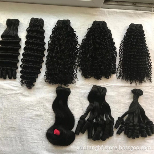 Wholesale Bone Straight Human Hair Extensions Raw Unprocessed Vietnamese Super Double Drawn Virgin Human Hair Naija Lagos Vendor